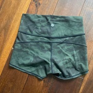 Lululemon Camo Align Shorts